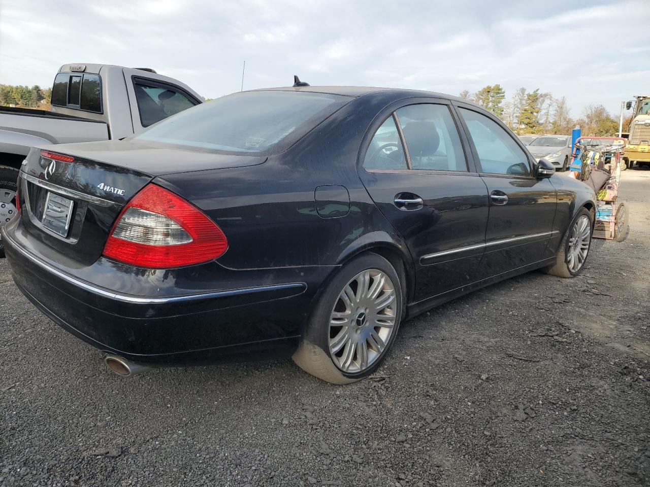 MERCEDES-BENZ E 350 4MAT 2008 black  gas WDBUF87X58B244999 photo #4