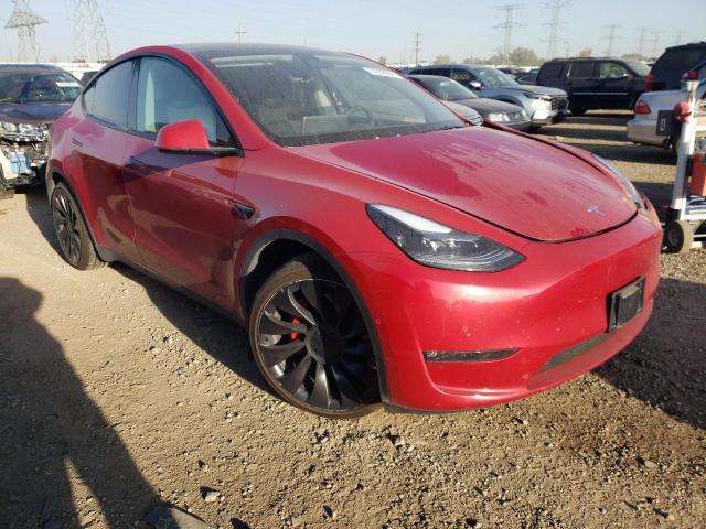 VIN 7SAYGDEF2PF585925 2023 TESLA MODEL Y no.4