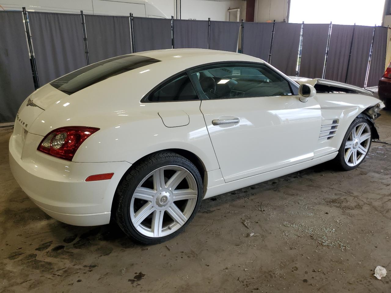 CHRYSLER CROSSFIRE 2004 white  gas 1C3AN69L14X000452 photo #4