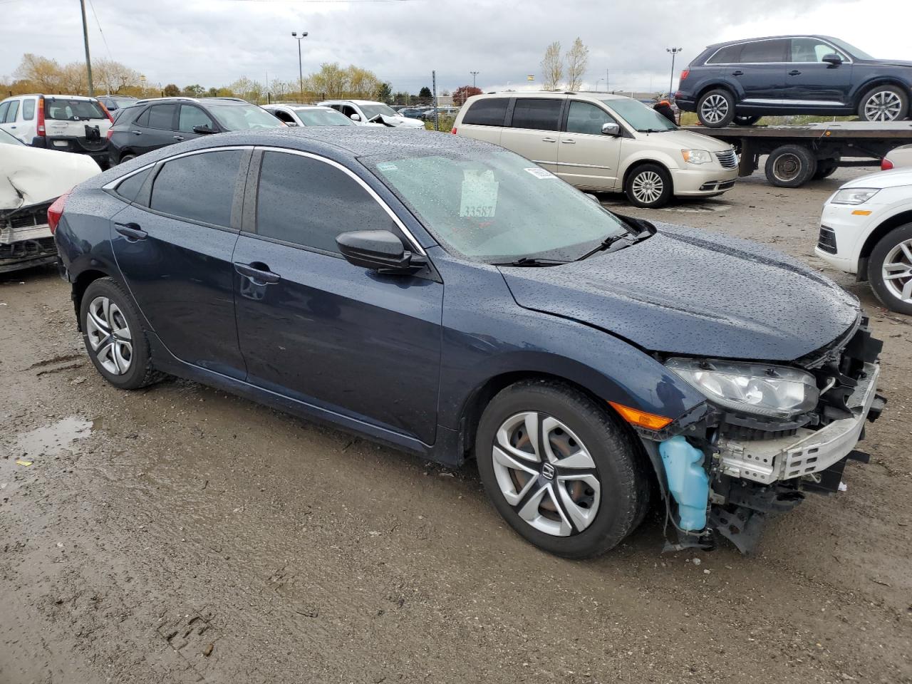 Lot #3021026232 2018 HONDA CIVIC LX