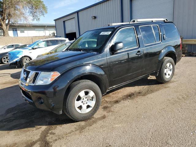 NISSAN PATHFINDER 2010 black  gas 5N1AR1NB5AC601345 photo #1