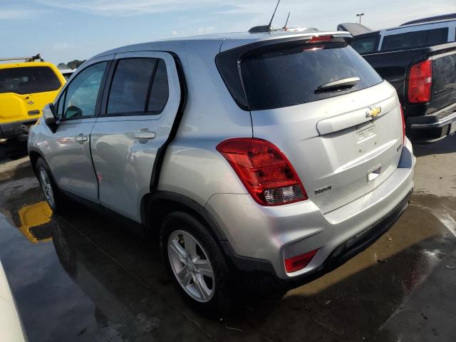 CHEVROLET TRAX LS 2021 silver  gas KL7CJKSB3MB338195 photo #3