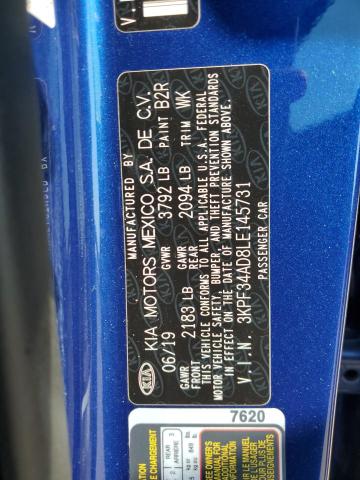 2020 KIA FORTE GT L - 3KPF34AD8LE145731