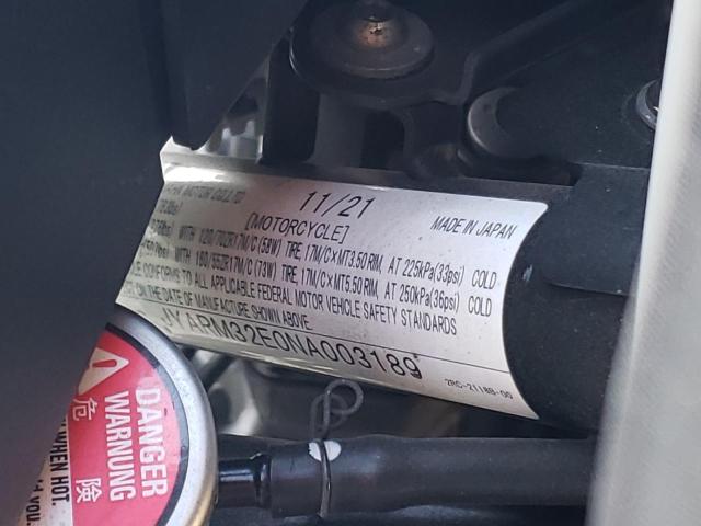 2022 YAMAHA MT07 JYARM32E0NA003189
