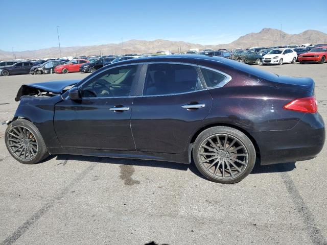 INFINITI M37 2012 purple  gas JN1BY1AP6CM330079 photo #3