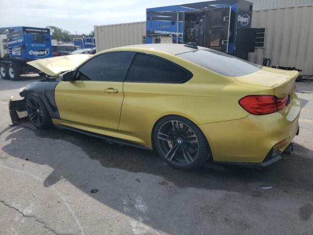 BMW M4 2016 gold  gas WBS3R9C5XGK336731 photo #3