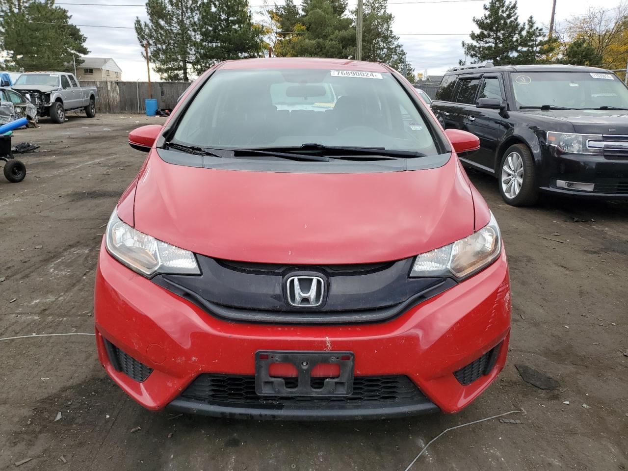 Lot #2928867714 2015 HONDA FIT LX