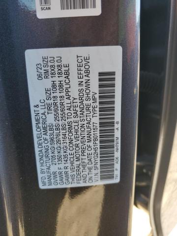 VIN 5FNYG2H51PB011577 2023 HONDA PILOT no.13