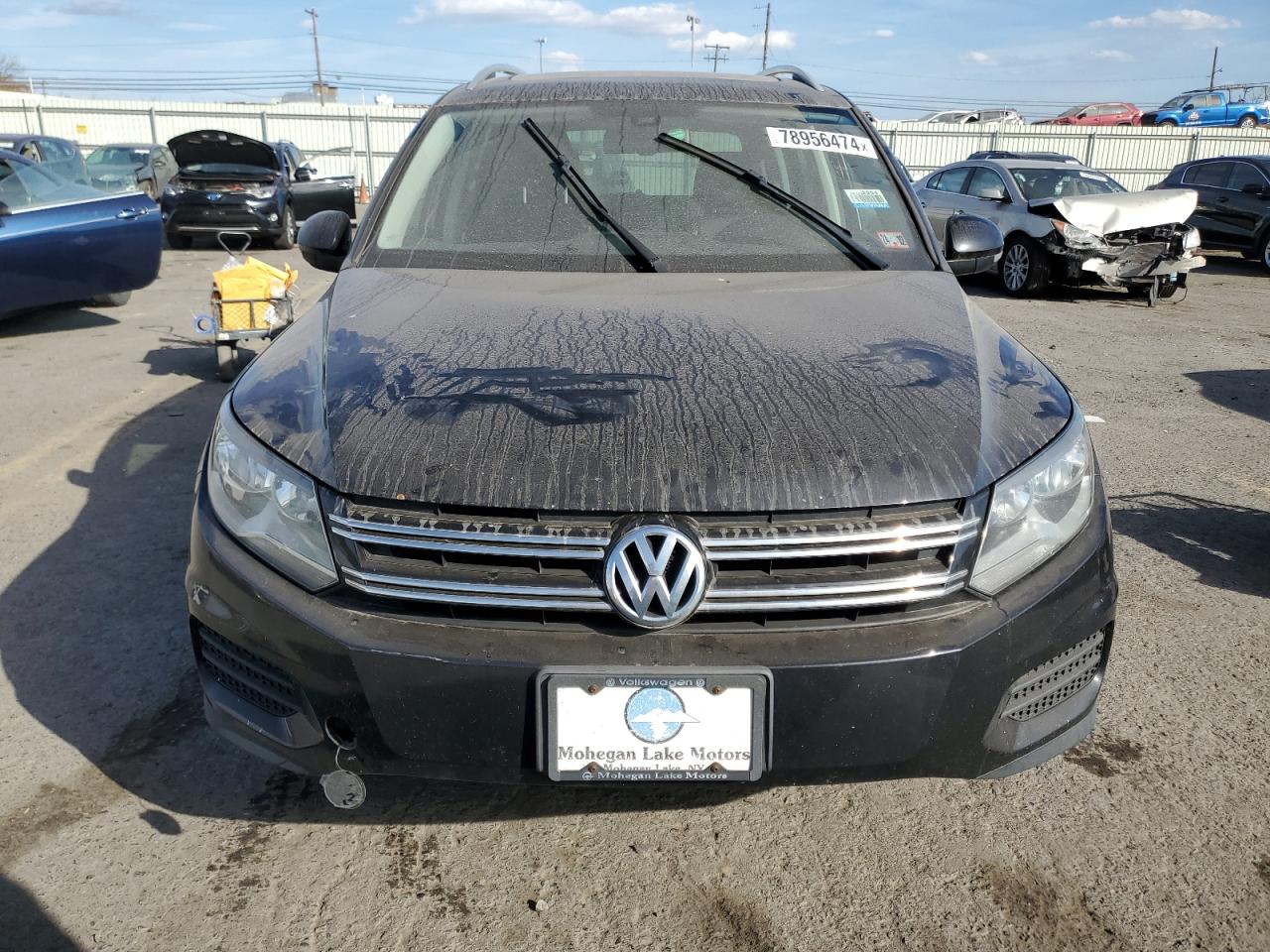 Lot #2962263110 2017 VOLKSWAGEN TIGUAN WOL