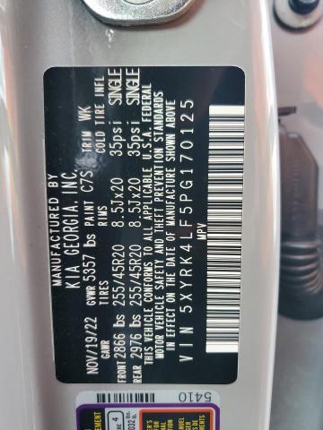 2023 KIA SORENTO SX - 5XYRK4LF5PG170125