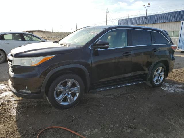 VIN 5TDYKRFH4ES016835 2014 Toyota Highlander, Limited no.1