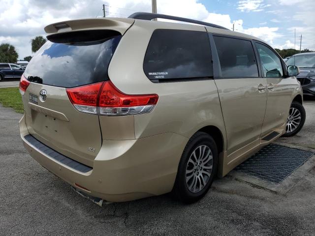 VIN 5TDYK3DC8ES520079 2014 Toyota Sienna, Xle no.3