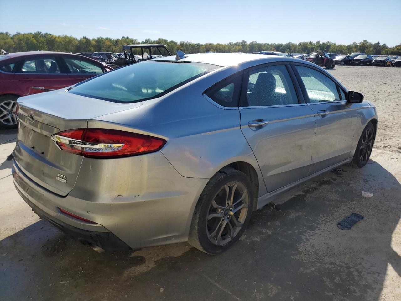 Lot #2925737417 2020 FORD FUSION SEL