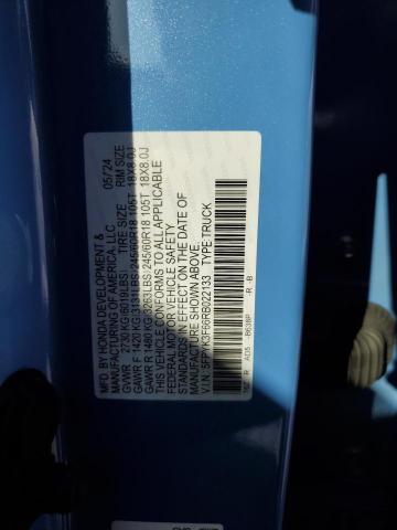 2024 HONDA RIDGELINE - 5FPYK3F66RB022133