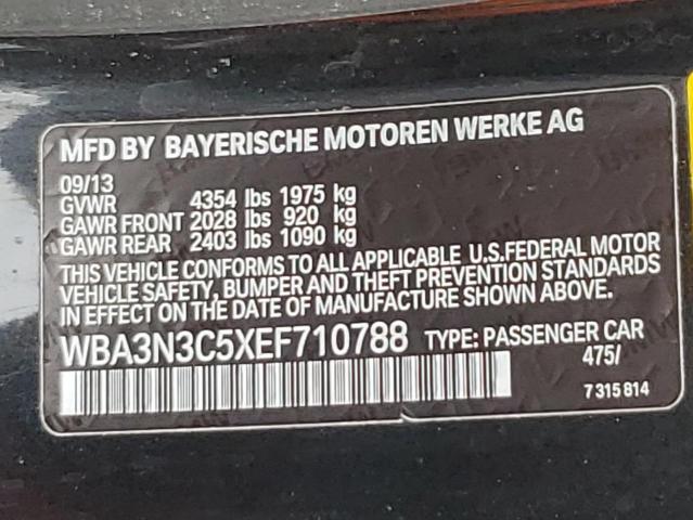 VIN WBA3N3C5XEF710788 2014 BMW 4 Series, 428 I no.12