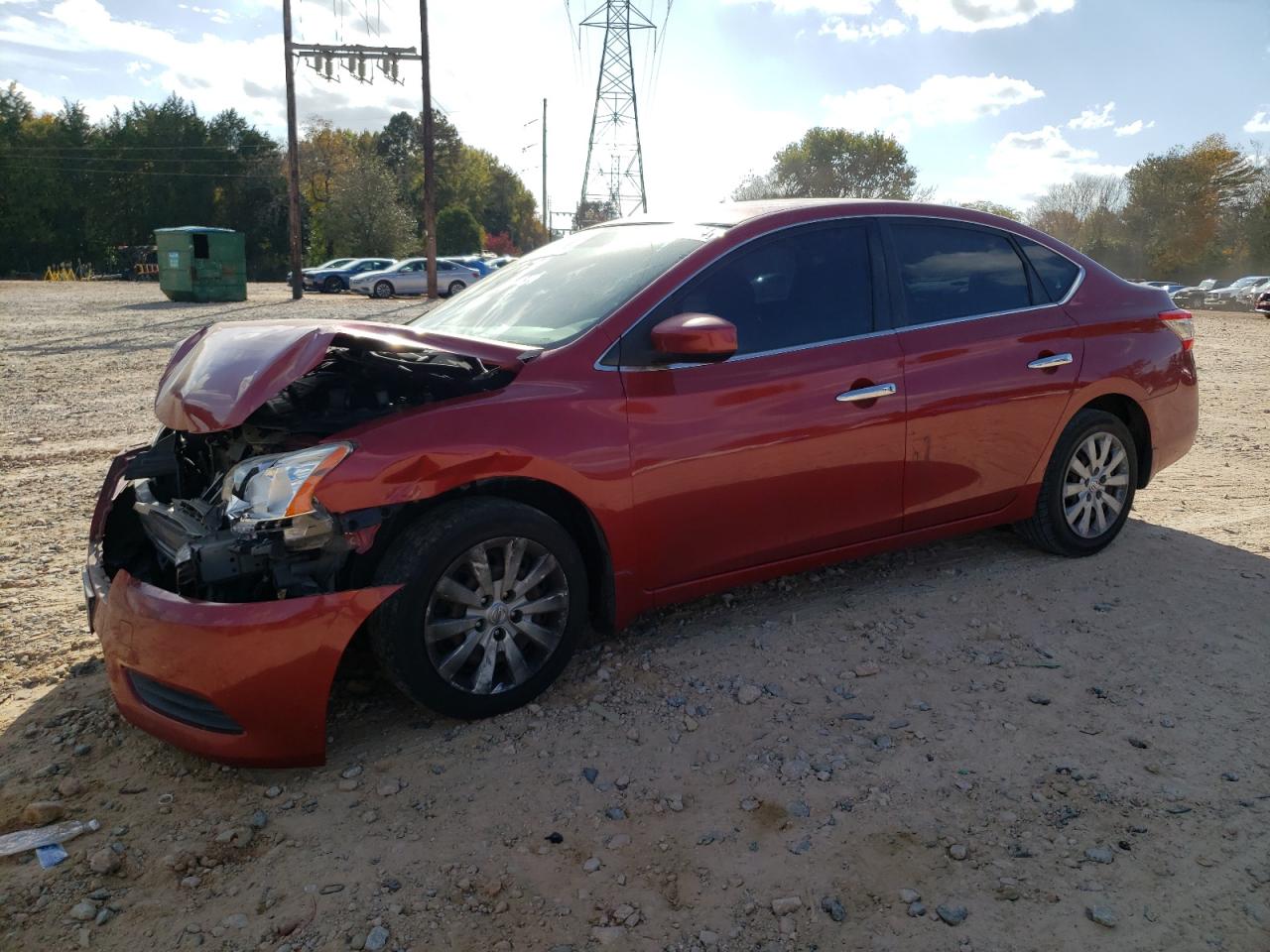 Lot #3024380555 2013 NISSAN SENTRA S