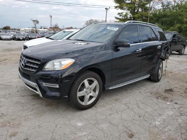 MERCEDES-BENZ ML 550 4MA 2014 black  gas 4JGDA7DB7EA291600 photo #1