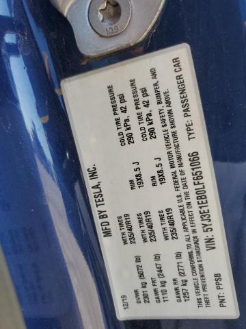 2020 TESLA MODEL 3 - 5YJ3E1EB0LF651066