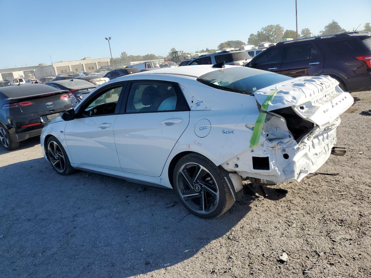 Lot #2943136406 2023 HYUNDAI ELANTRA N