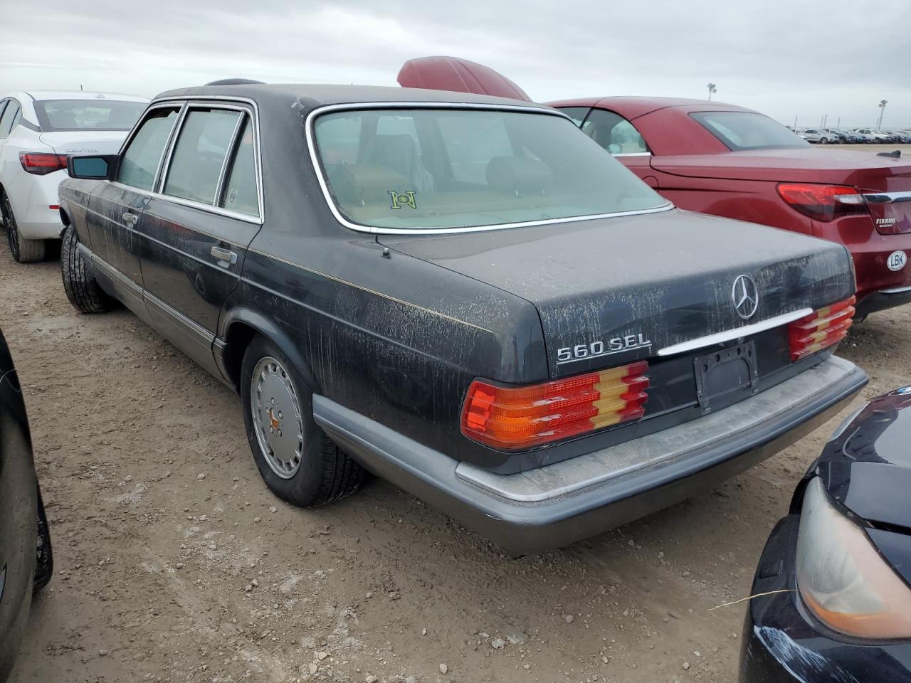 Lot #2989157815 1989 MERCEDES-BENZ 560 SEL