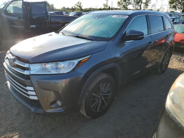 VIN 5TDKZRFH1HS190528 2017 Toyota Highlander, SE no.1