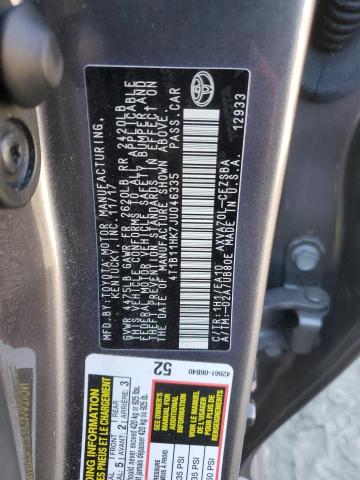 2018 TOYOTA CAMRY L - 4T1B11HK7JU046335