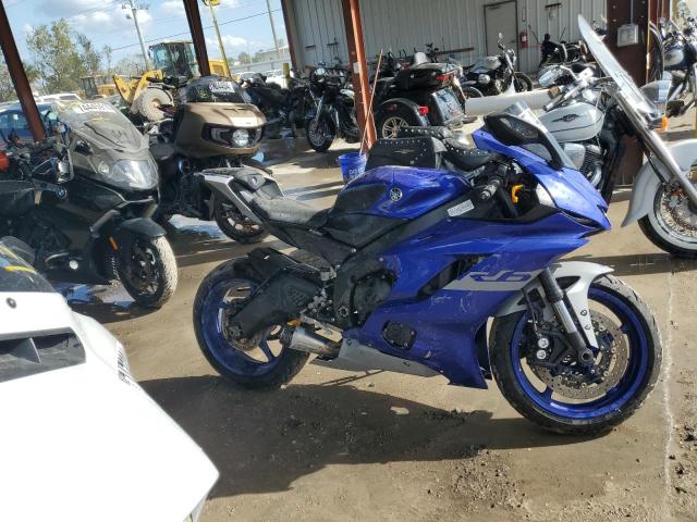 YAMAHA YZFR6 2020 blue  gas JYARJ28EXLA006902 photo #1