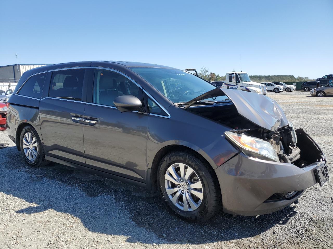 Lot #2954941199 2016 HONDA ODYSSEY EX