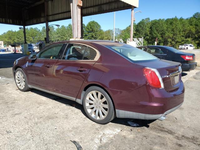 LINCOLN MKS 2011 burgundy  gas 1LNHL9ER8BG611714 photo #3