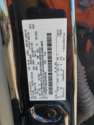 2020 FORD F150 SUPER - 1FTEW1C56LKF00755