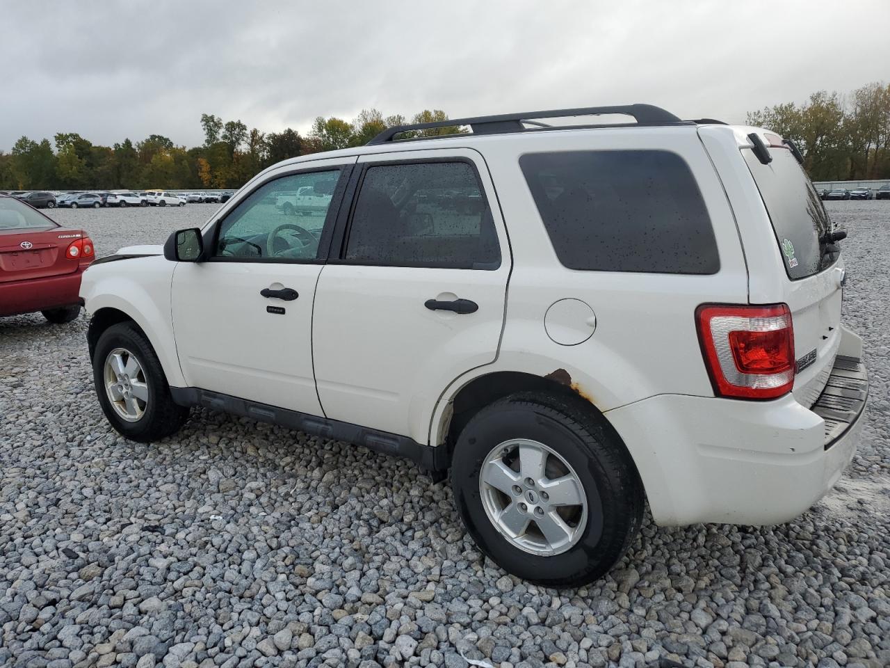 FORD ESCAPE XLT 2012 white  gas 1FMCU9D73CKA10104 photo #3