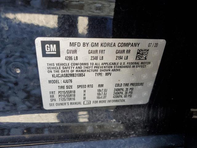 VIN KL4CJASB2MB310654 2021 Buick Encore, Preferred no.14