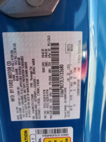 2020 FORD MUSTANG GT - 1FA6P8CF2L5132680