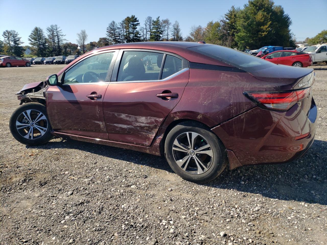 Lot #2962553853 2021 NISSAN SENTRA SV