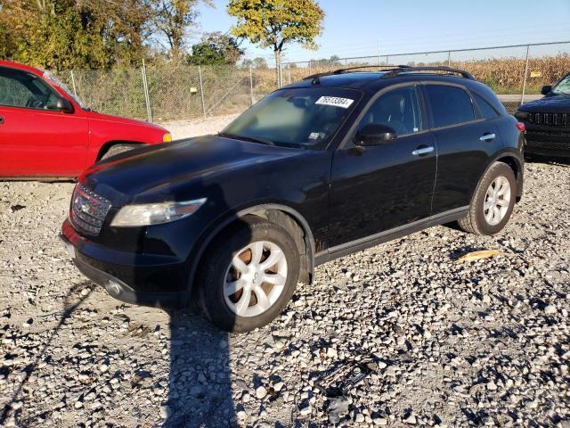 INFINITI FX35 2005 black  gas JNRAS08W55X220644 photo #1