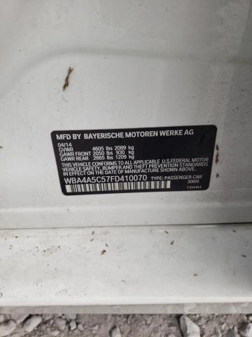 2015 BMW 428 I GRAN WBA4A5C57FD410070