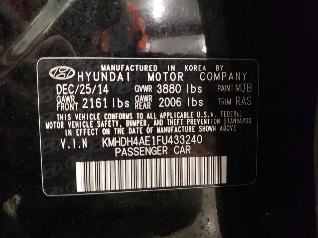 2015 HYUNDAI ELANTRA SE - KMHDH4AE1FU433240