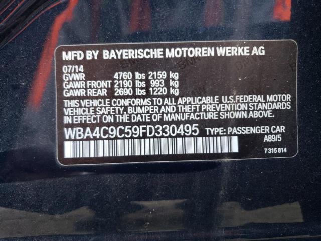 VIN WBA4C9C59FD330495 2015 BMW 4 SERIES no.12