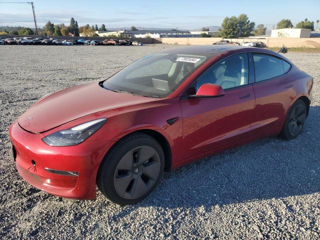 VIN 5YJ3E1EA7NF376824 2022 TESLA MODEL 3 no.1