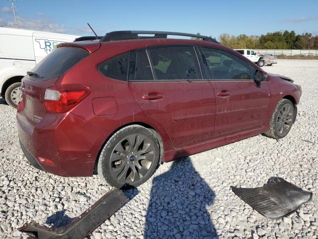 SUBARU IMPREZA SP 2016 red  gas JF1GPAP68G9222842 photo #4