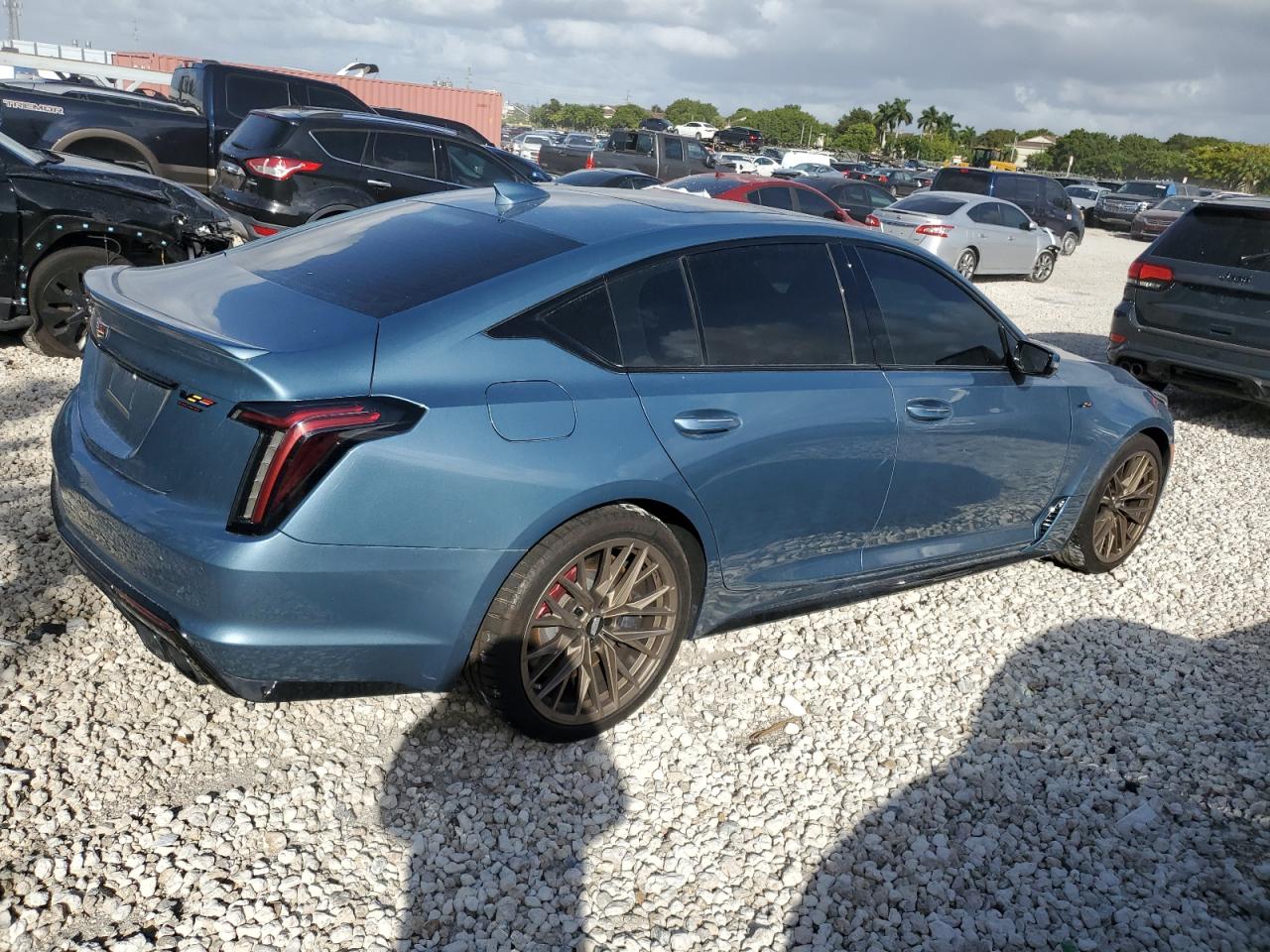 Lot #2940290092 2023 CADILLAC CT5-V BLAC