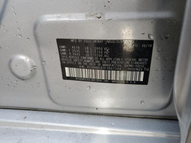 2015 SUBARU LEGACY 2.5 - 4S3BNBE67F3007344