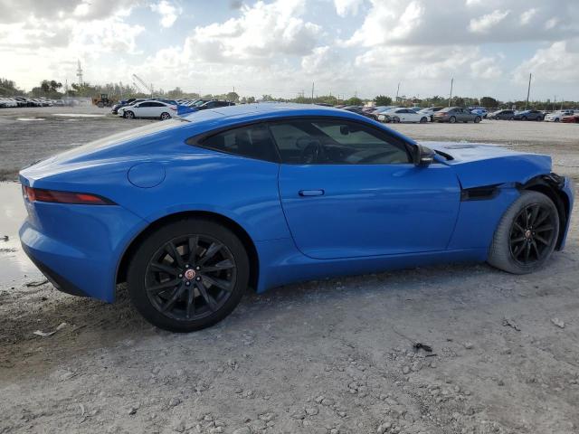 JAGUAR F-TYPE 2018 blue  gas SAJDD1EV1JCK49554 photo #4