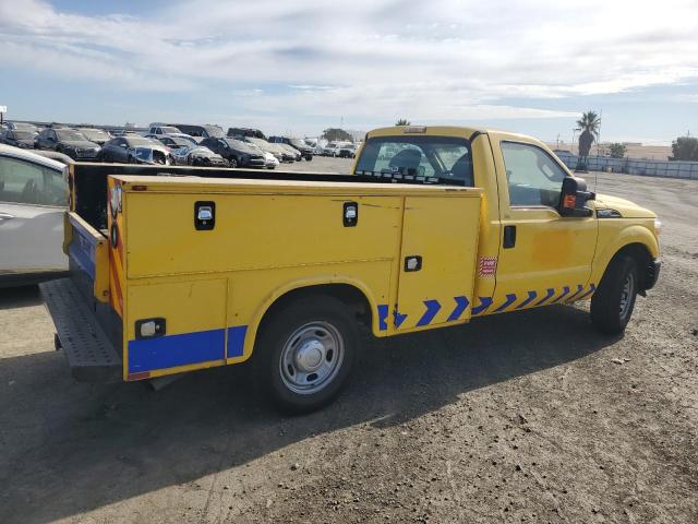 FORD F250 SUPER 2016 yellow pickup gas 1FDBF2A69GEB88502 photo #4