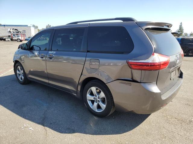 TOYOTA SIENNA LE 2015 gray  gas 5TDKK3DC4FS665238 photo #3