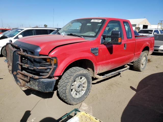 FORD F350 SRW S 2008 red  gas 1FTWX31Y68EC78847 photo #1