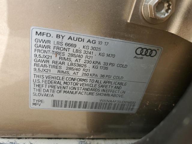 VIN WA1VAAF70JD018032 2018 Audi Q7, Prestige no.14