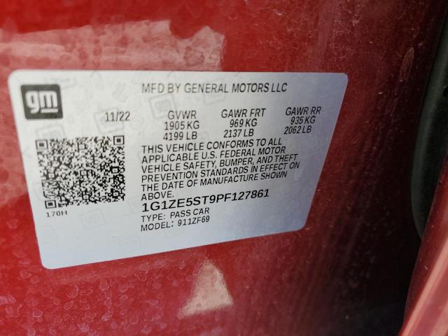 2023 CHEVROLET MALIBU PRE - 1G1ZE5ST9PF127861
