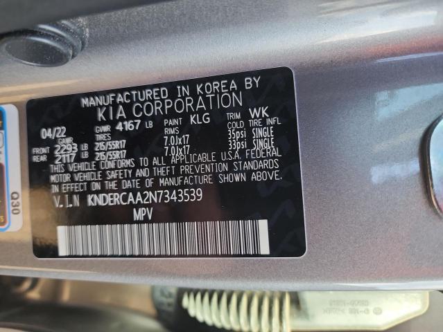 2022 KIA SELTOS EX - KNDERCAA2N7343539