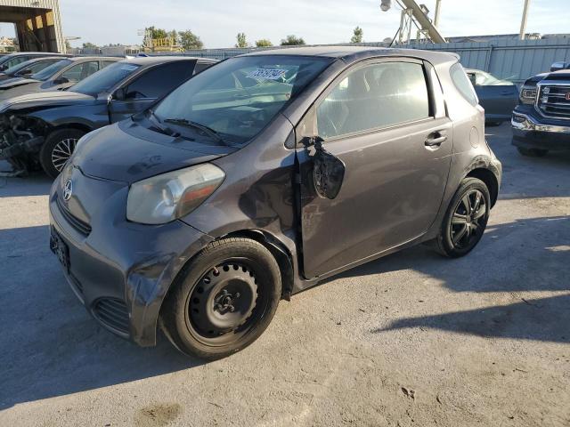 TOYOTA SCION IQ 2013 gray hatchbac gas JTNJJXB08DJ022637 photo #1